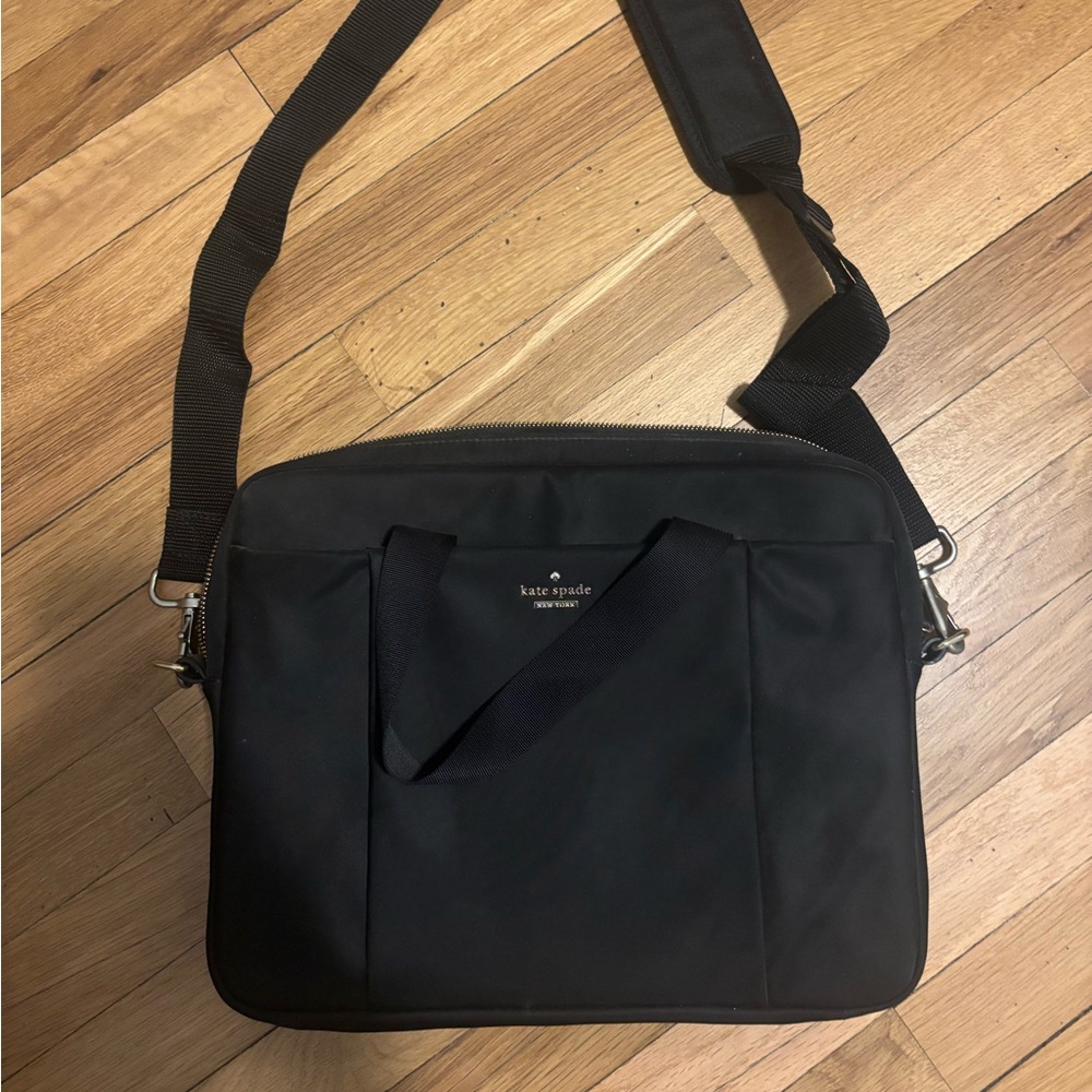 Kate Spade black laptop bag